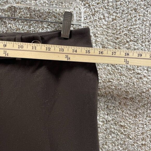 Talbots Pants Womens 6 Brown Signature Boot Trousers Polyester Preppy Career - Picture 3 of 11
